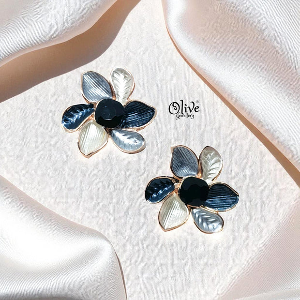 Enamel Earrings-988