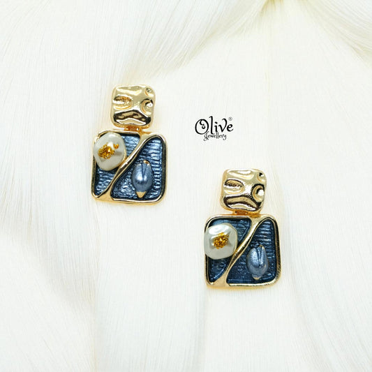Enamel Earrings-994