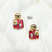 Enamel Earrings-994
