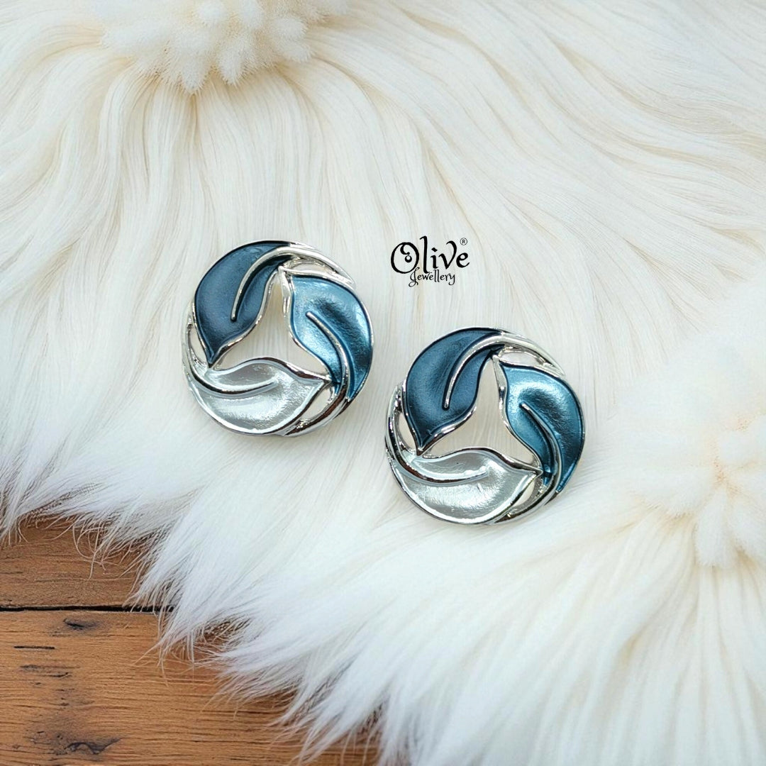 Enamel Earrings-1017
