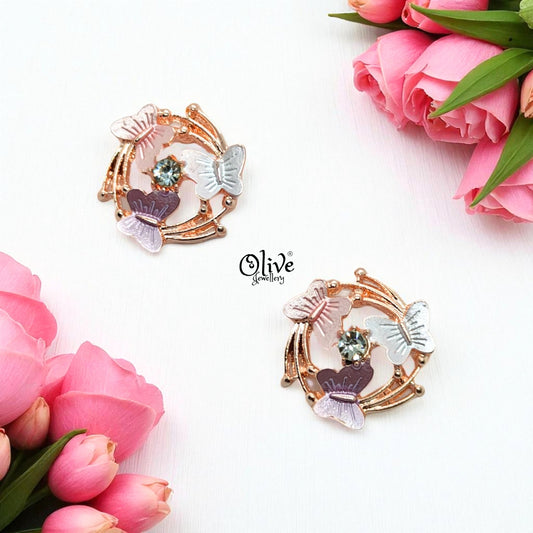 Enamel Earrings-1029