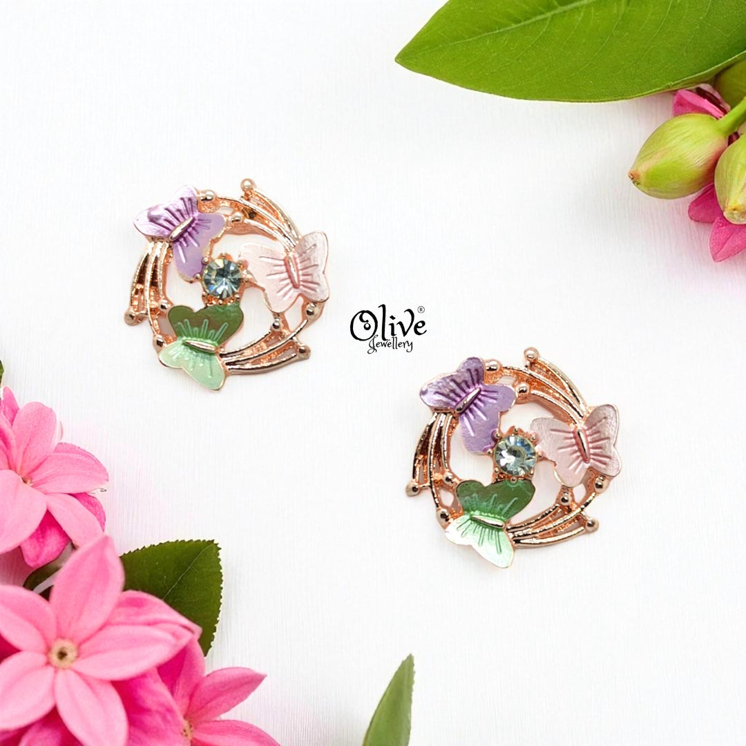 Enamel Earrings-1029