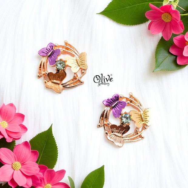 Enamel Earrings-1029