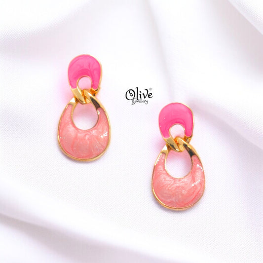 Enamel Earrings-1037
