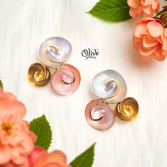 Enamel Earrings-1039