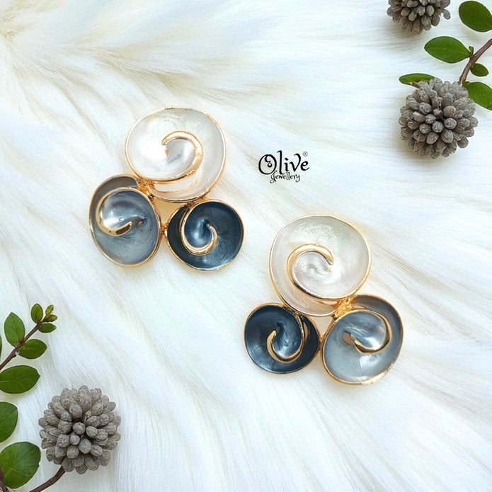 Enamel Earrings-1039