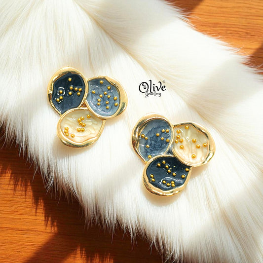 Enamel Earrings-1043