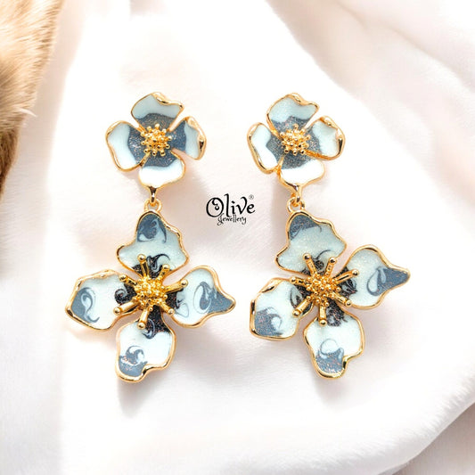Enamel Earrings-1049