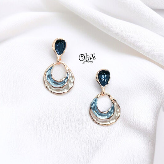 Enamel Earrings-1052