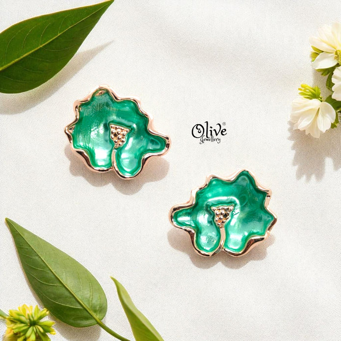 Enamel Earrings-1058