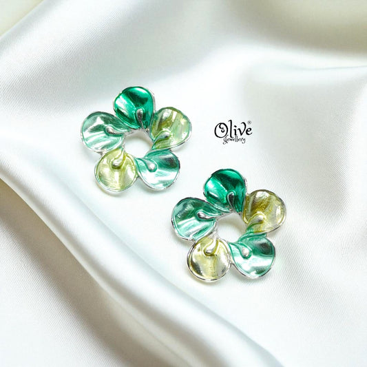 Enamel Earrings-1070