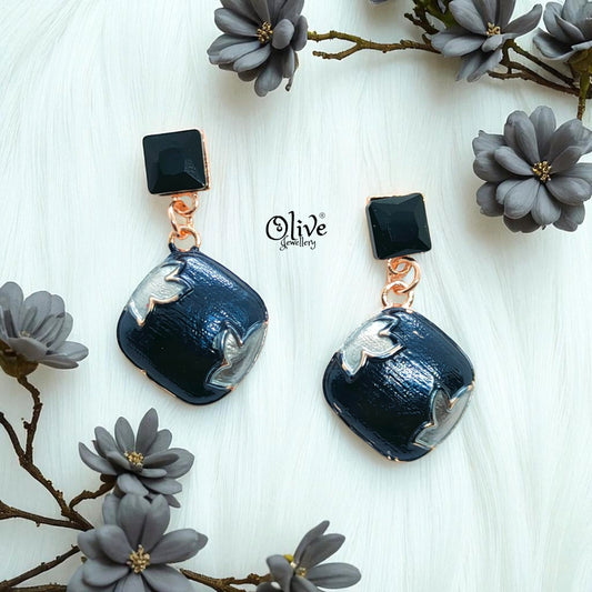 Enamel Earrings-1076