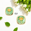 Enamel Earrings-1098