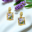 Enamel Earrings-1108