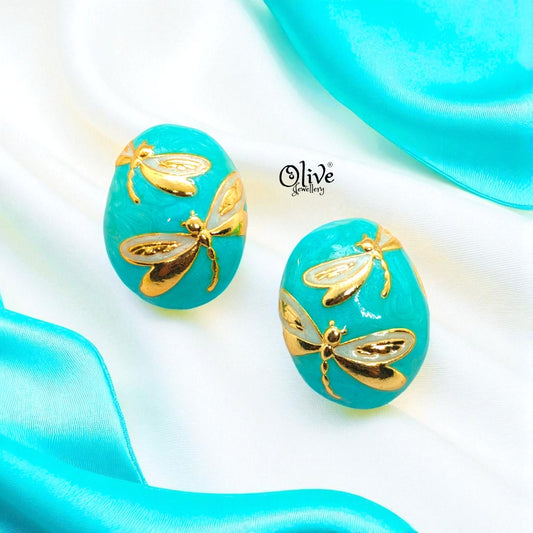 Enamel Earrings-1142