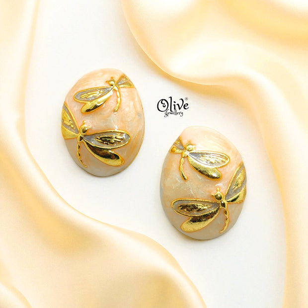 Enamel Earrings-1142