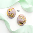 Enamel Earrings -435