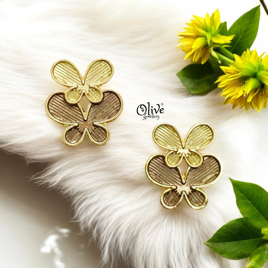 Enamel Earrings - 1191