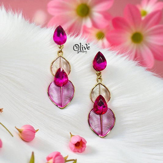 Enamel Earrings -1233