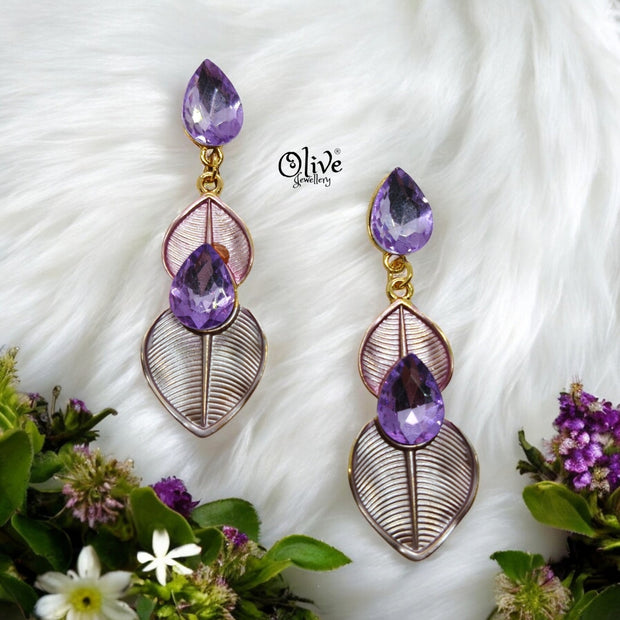 Enamel Earrings -1233