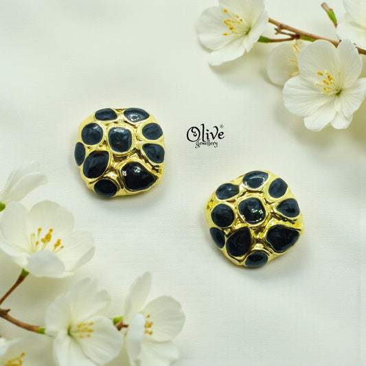 Enamel Earrings -1245