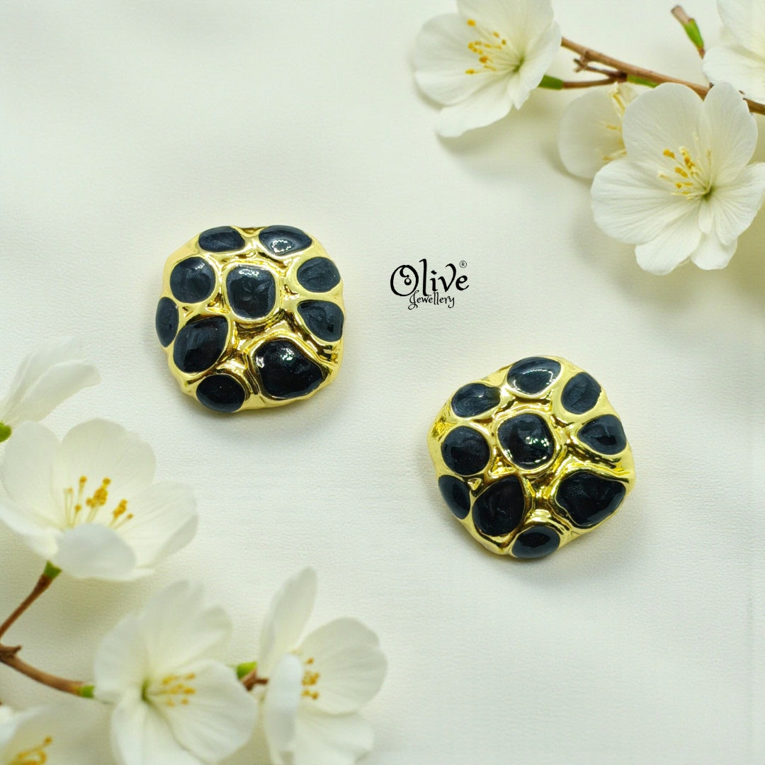 Enamel Earrings -1245