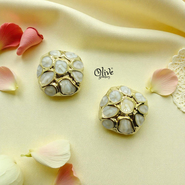 Enamel Earrings -1245