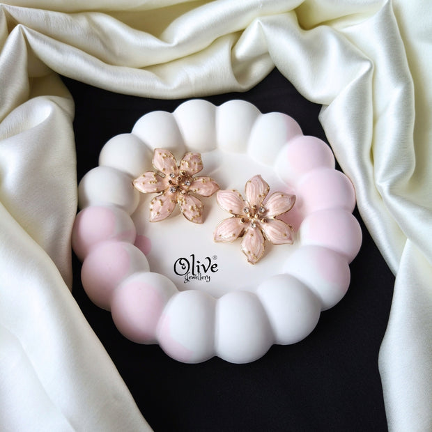 Enamel Earrings -1254