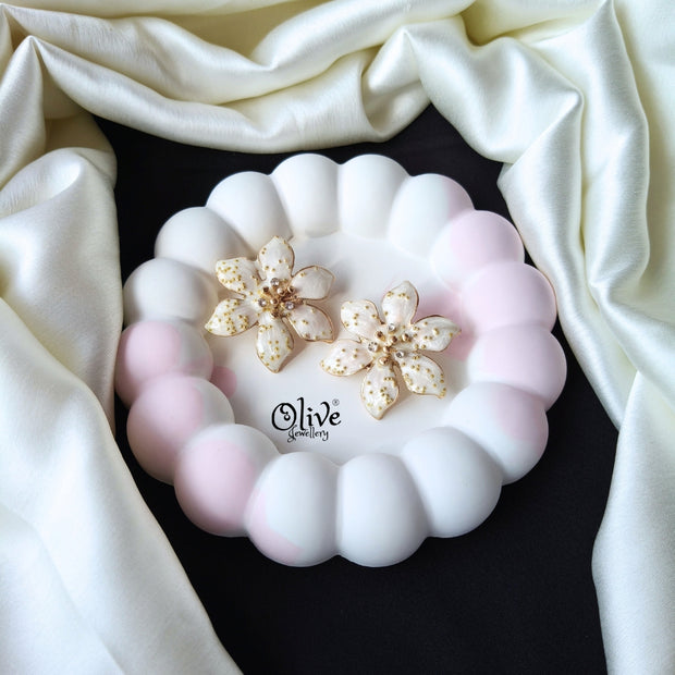 Enamel Earrings -1254