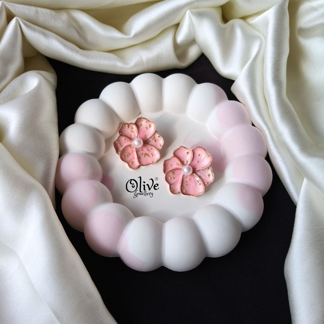 Enamel Earrings -1265