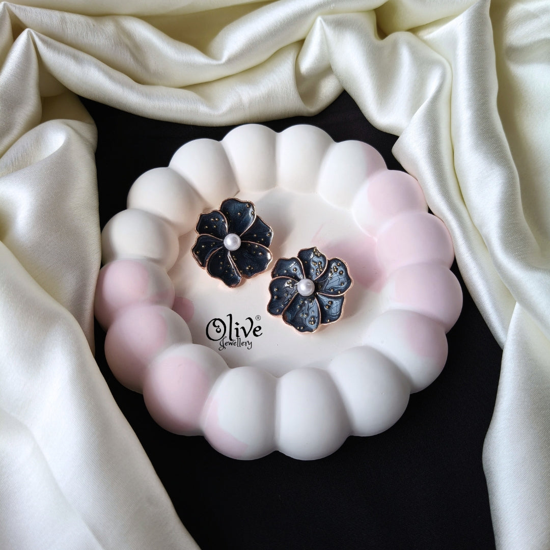 Enamel Earrings -1265