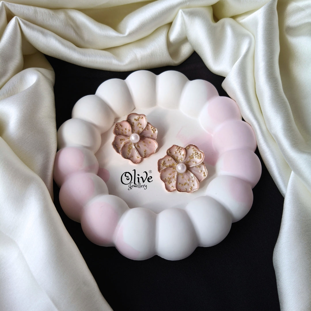 Enamel Earrings -1265