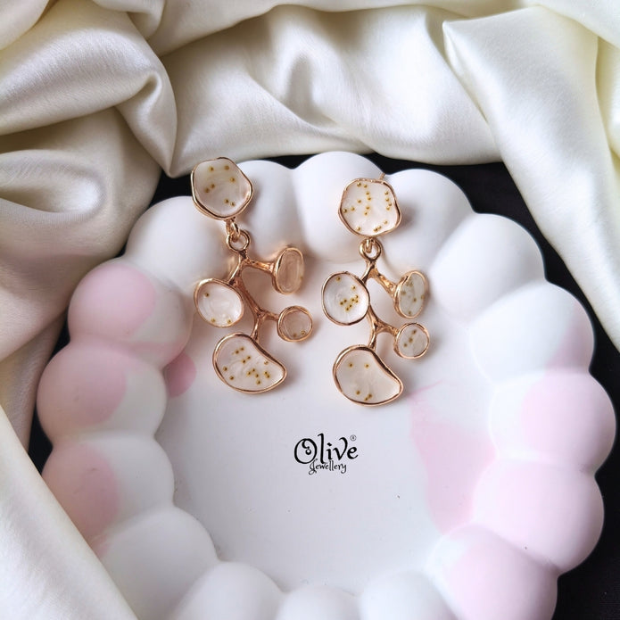 Enamel Earrings -1277