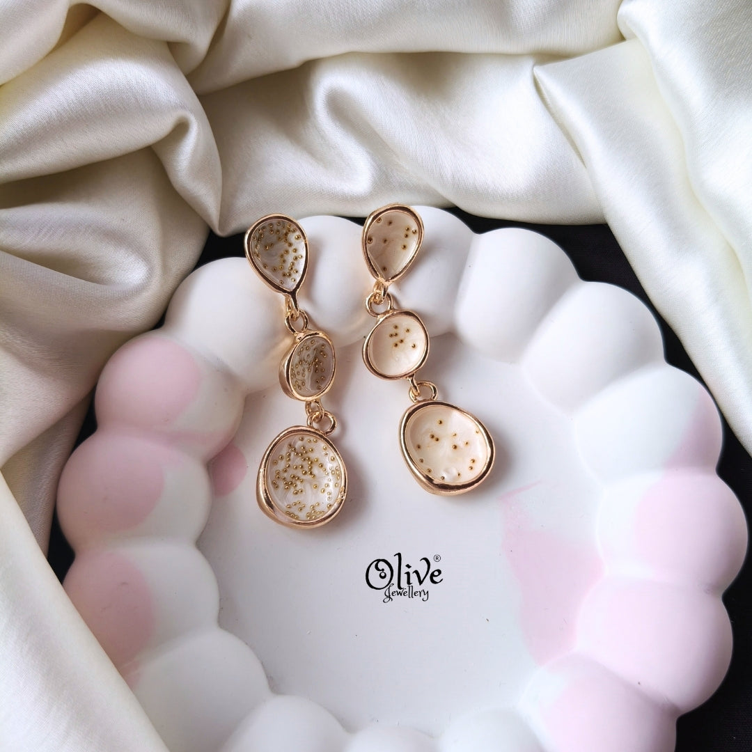 Enamel Earrings -1287