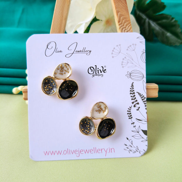 Enamel Earrings -1296