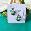 Enamel Earrings -1302