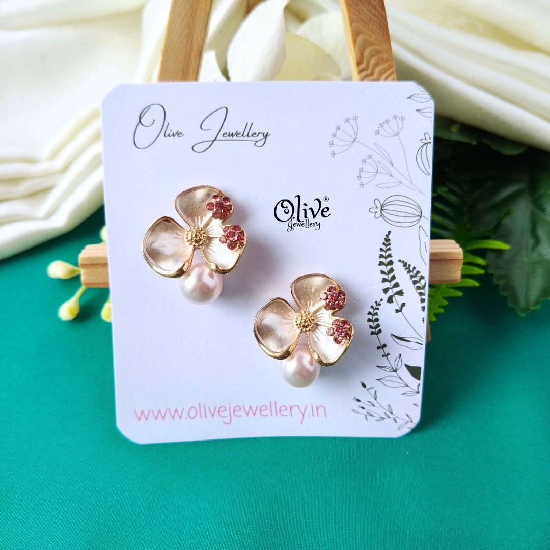 Enamel Earrings -1315