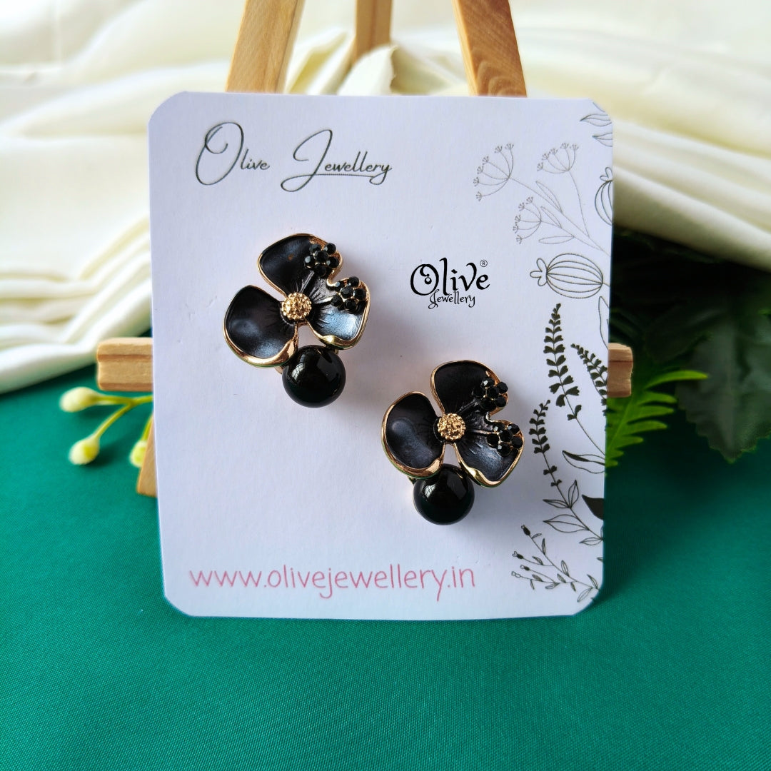 Enamel Earrings -1315