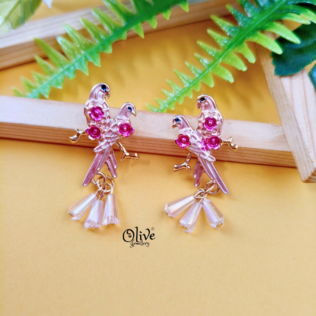 Enamel Earrings-1327