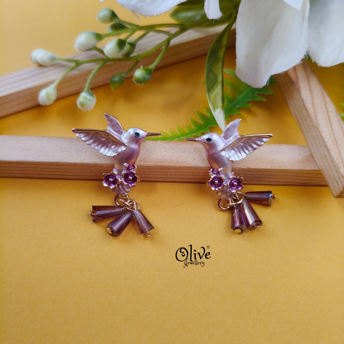 Enamel Earrings-1333