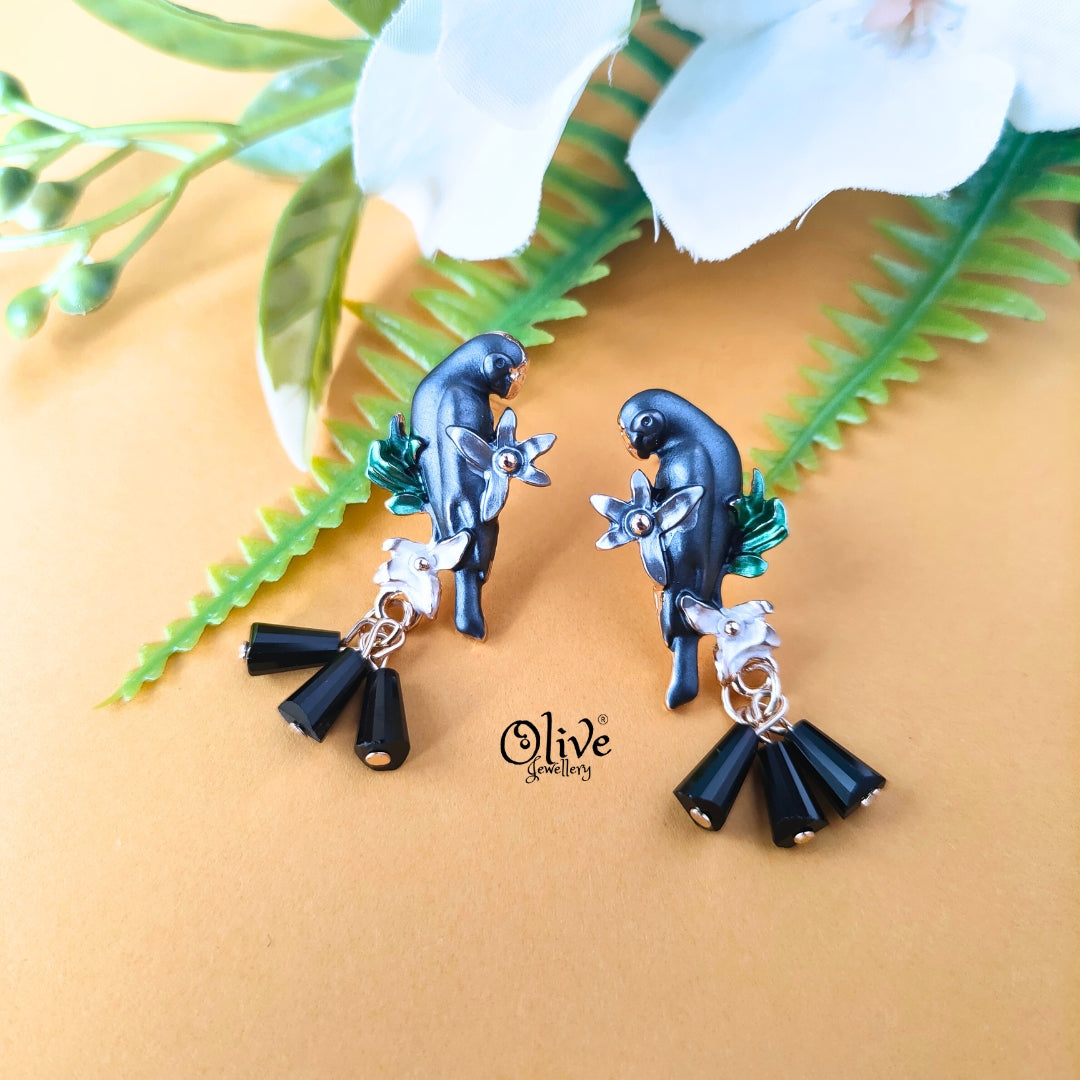Enamel Earrings-1350