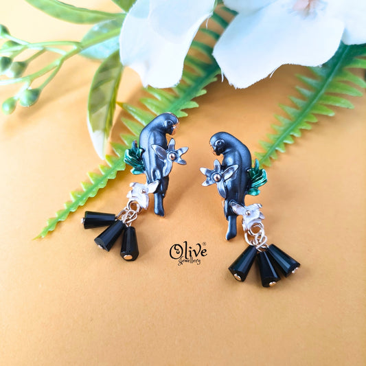 Enamel Earrings-1350