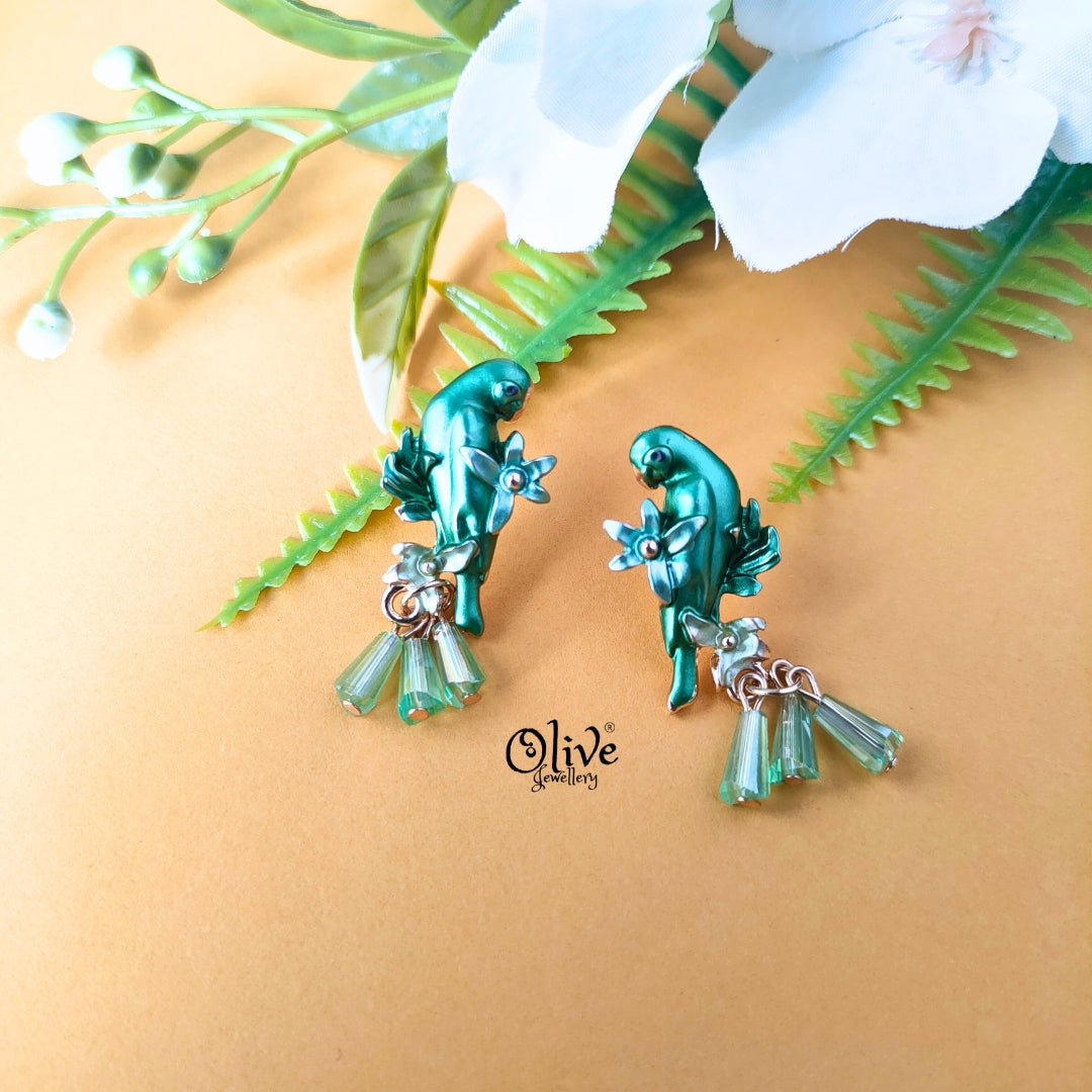 Enamel Earrings-1350