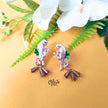 Enamel Earrings-1350