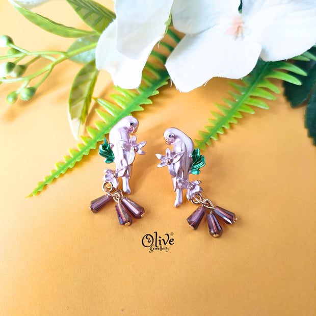 Enamel Earrings-1350