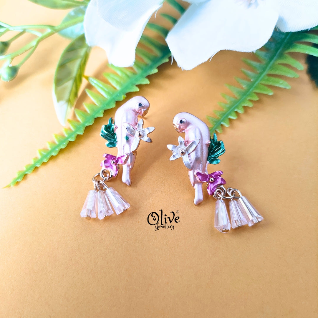 Enamel Earrings-1350