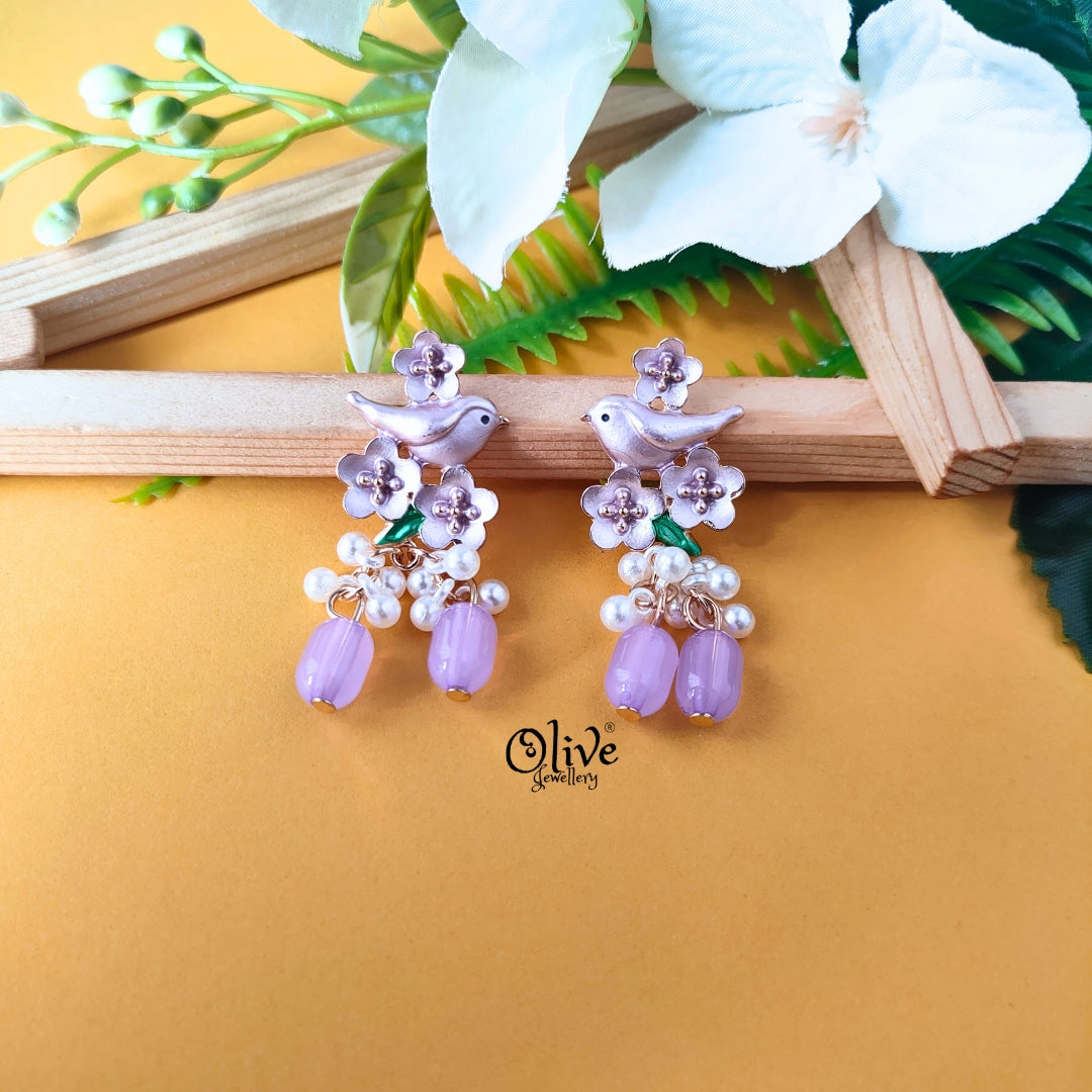 Enamel Earrings-1355