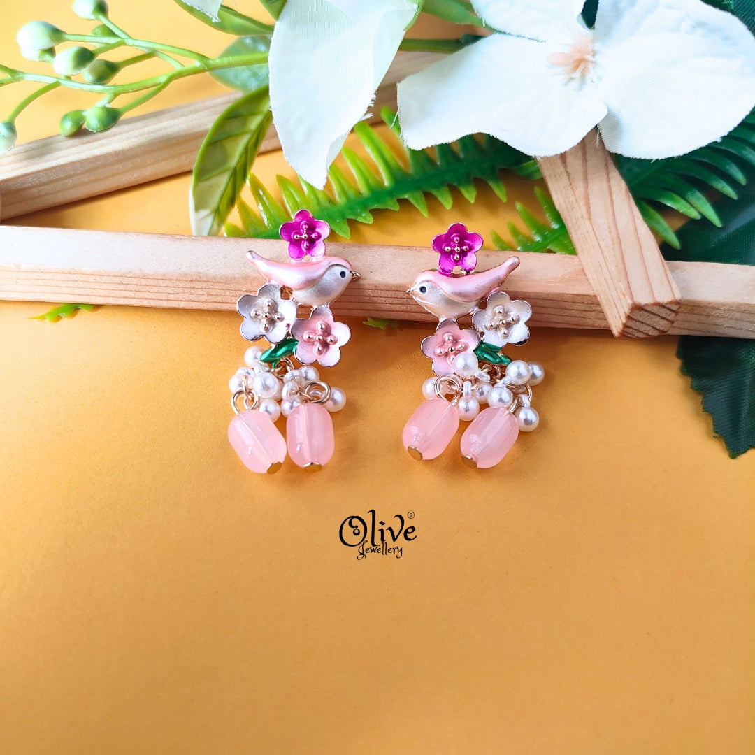 Enamel Earrings-1355