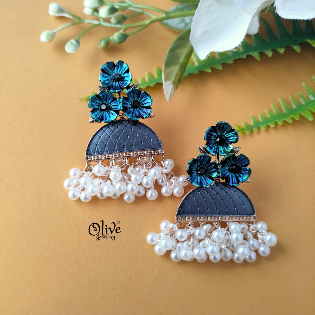 Enamel Earrings-1360