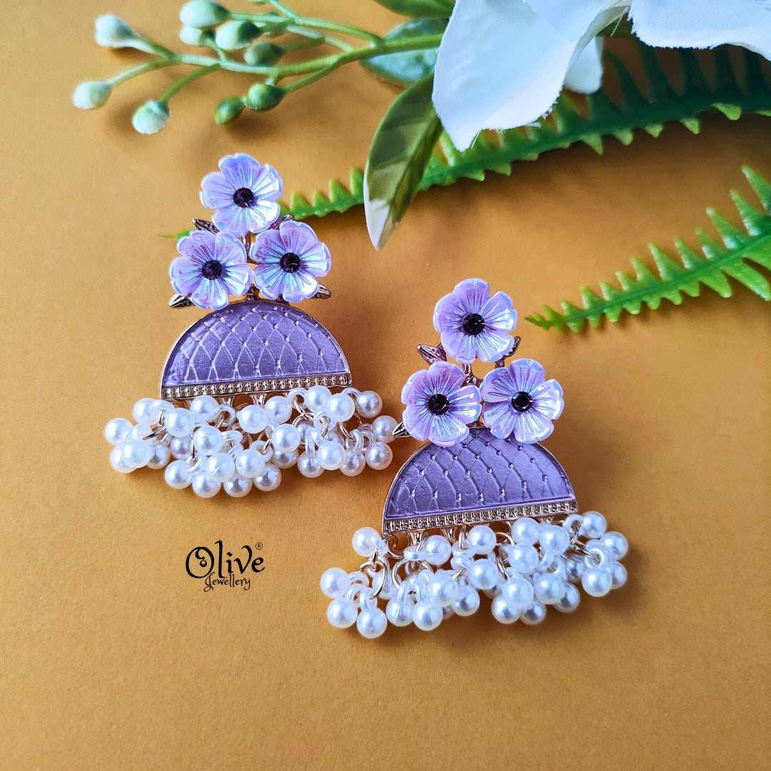 Enamel Earrings-1360